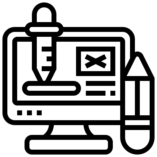 Icono de diseño digital